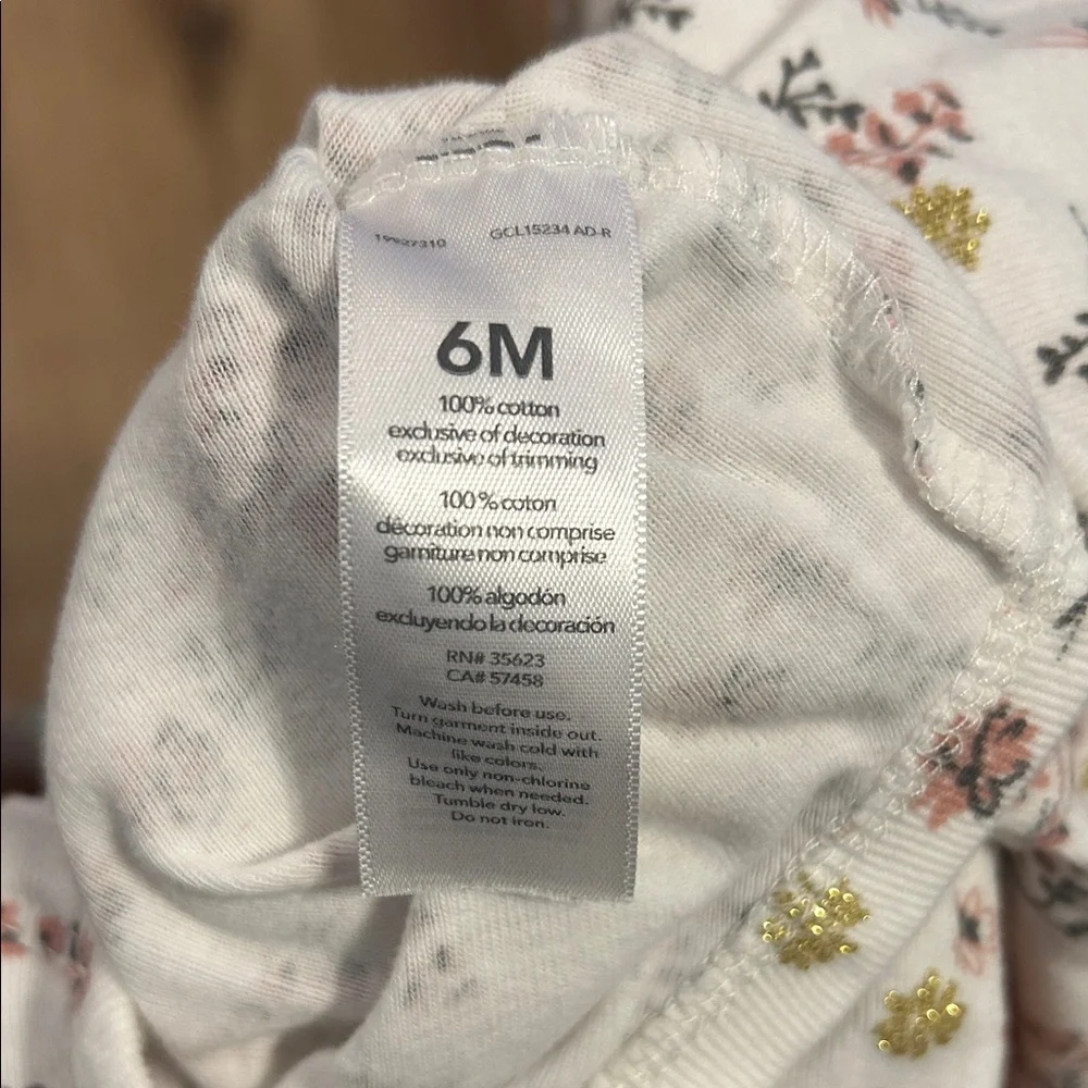 Carter's Floral Long Sleeve Bodysuit